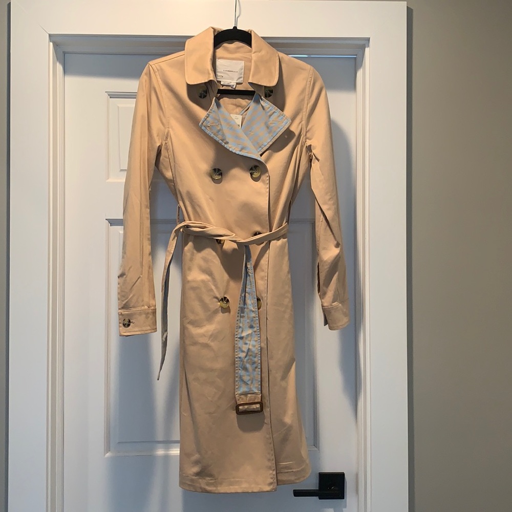 NWT Anthropologie Trench Coat